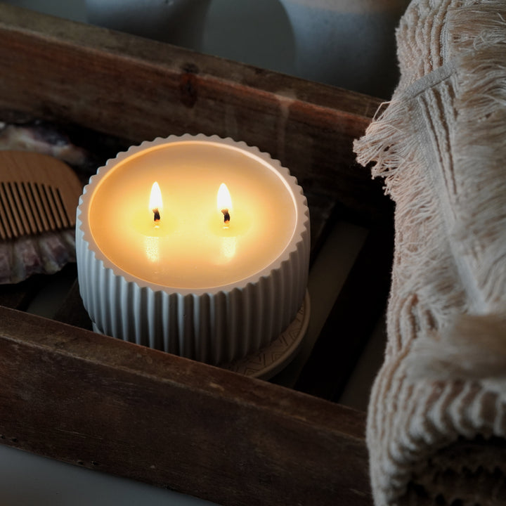 Sandalwood Grand Candle + FREE 250g REFILL