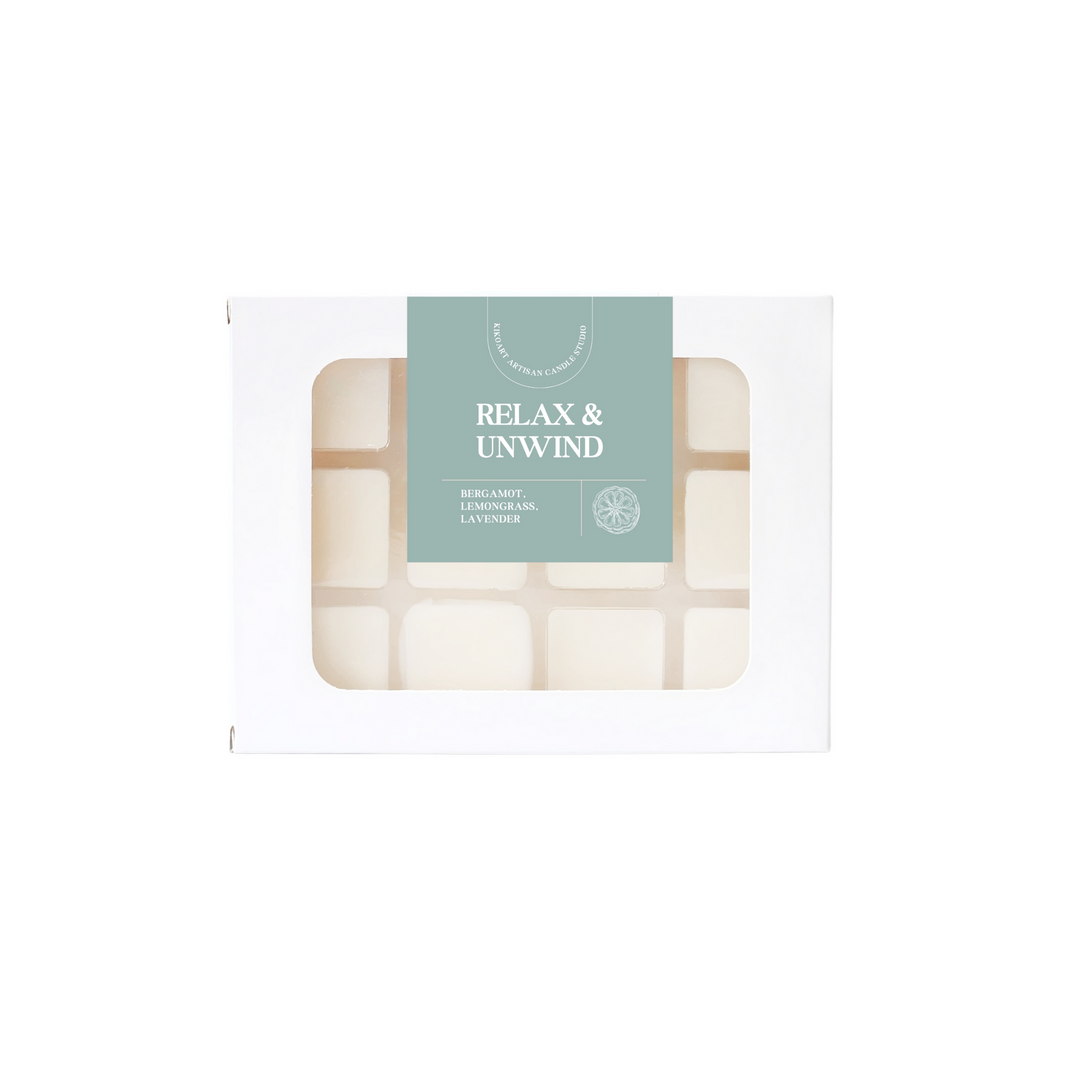 Essential Oils Wax melts 6/12 cubes RELAX & UNWIND