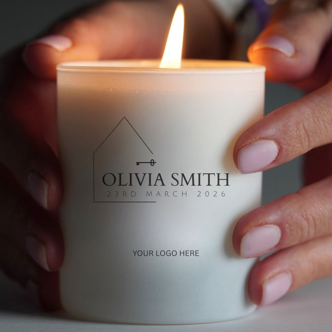 Client Completion Gifts for Property Solicitors | Personalised Candles UK
