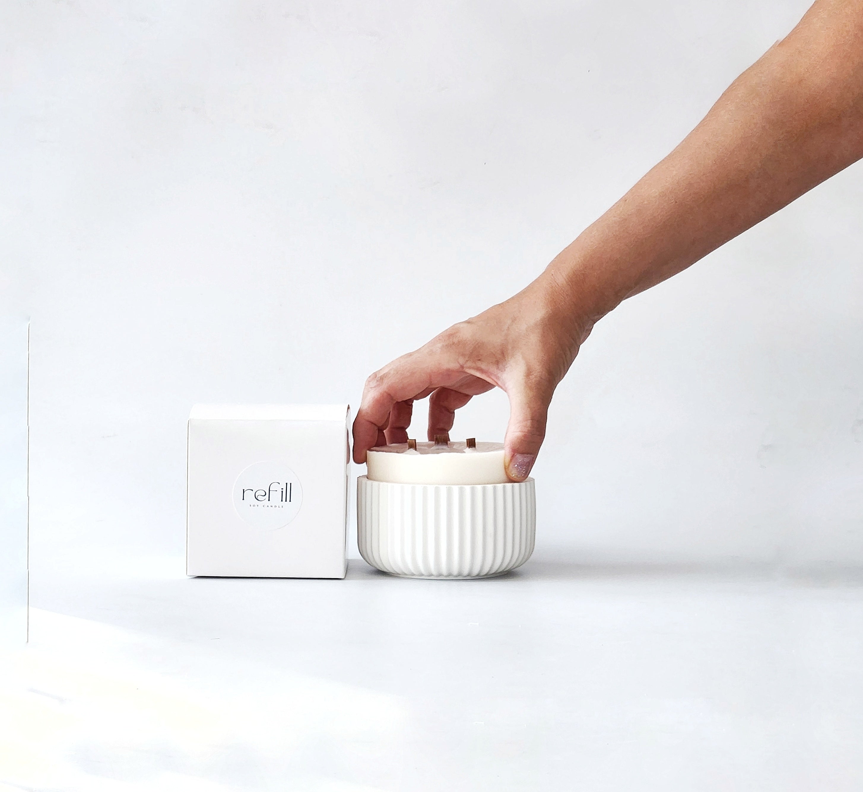 Scandinavian Refillable Candles