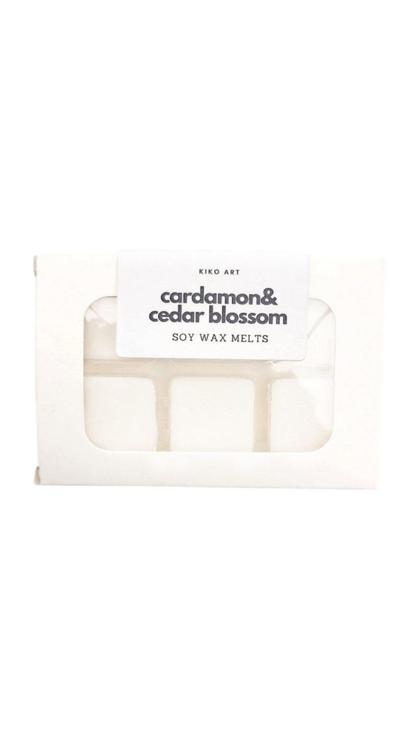 Wax melts 6/12 cubes CARDAMON & CEDAR BLOSSOM