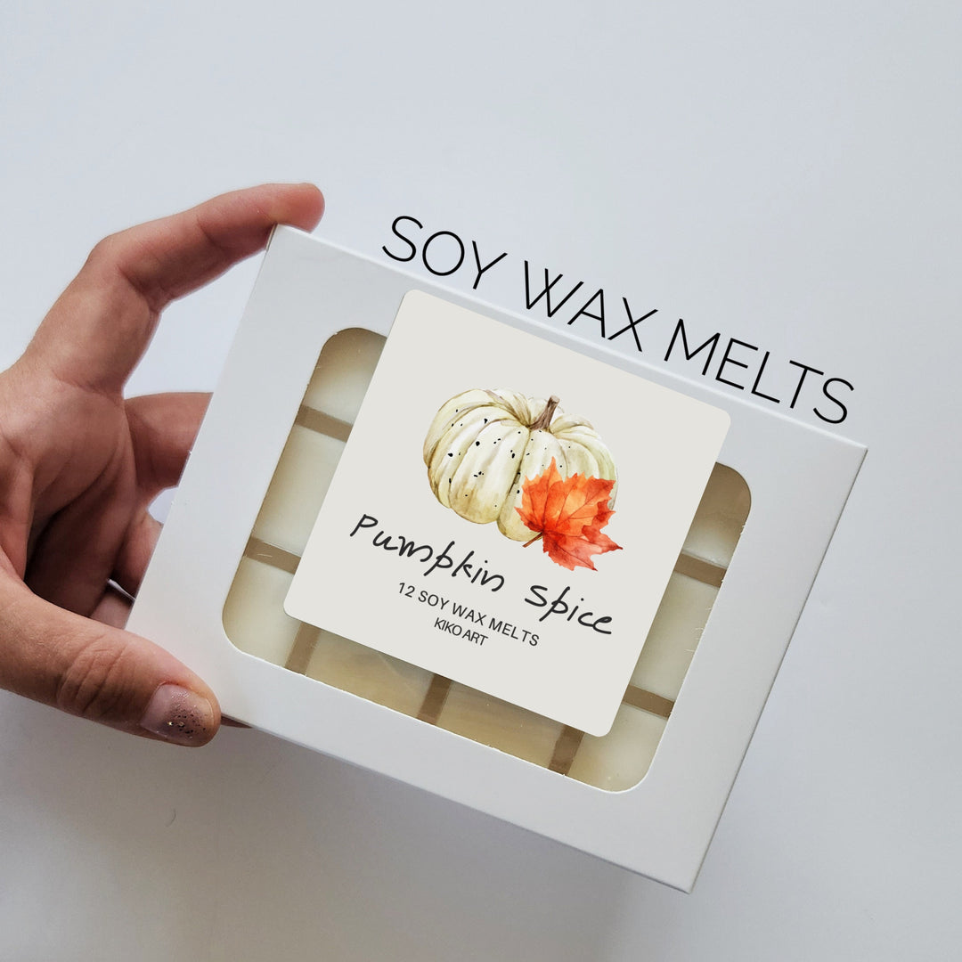 Wax melts 6/12 cubes PUMPKIN SPICE