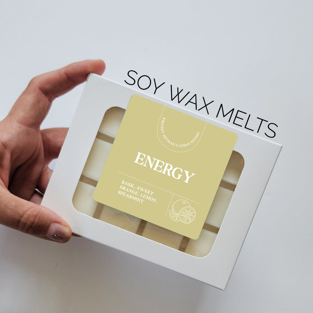 Essential Oils Wax melts 12 cubes ENERGY