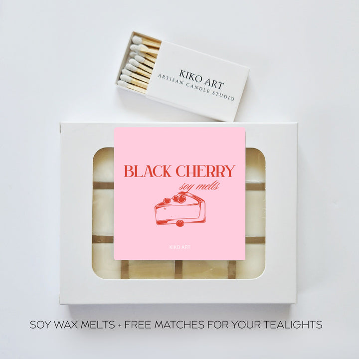 Wax melts 6/12 cubes BLACK CHERRY