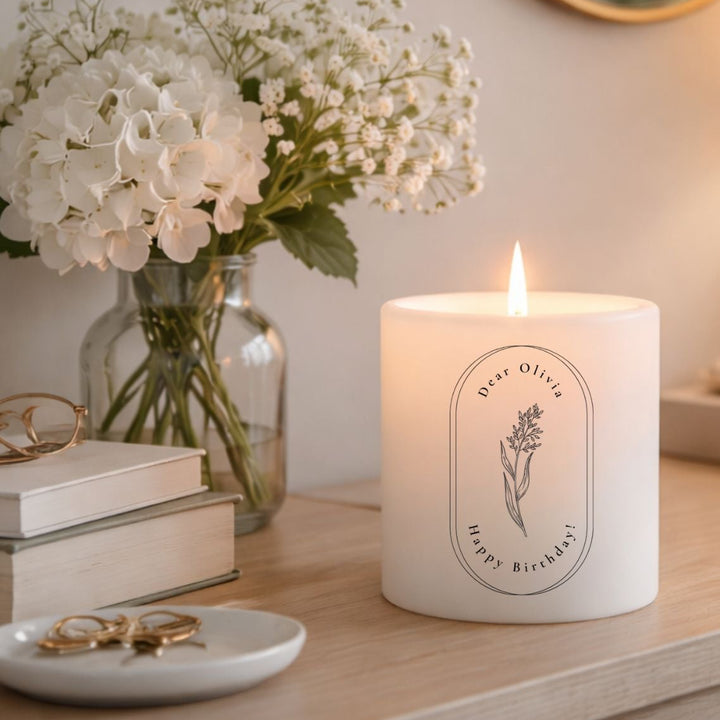 Birthday Candle Gift - Personalised