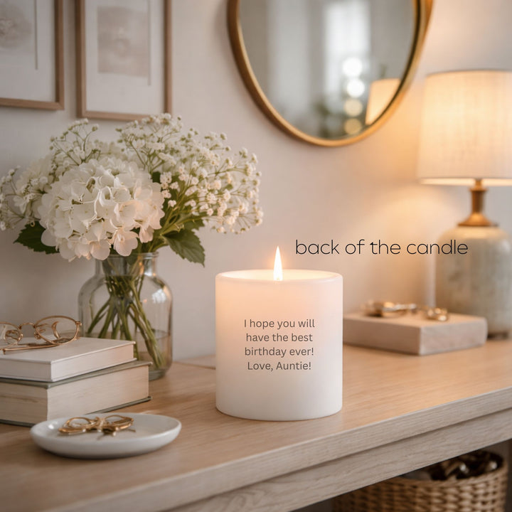 Birthday Candle Gift - Personalised