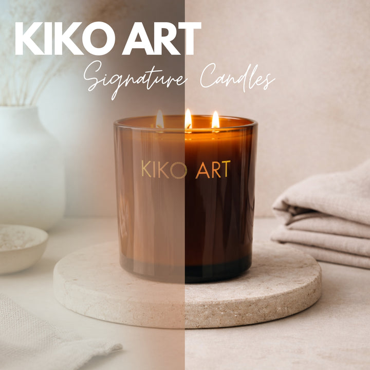 Large Luxury Amber Candle (720g) | Hand-Poured Soy Candle | Statement Candle | Premium Home Fragrance