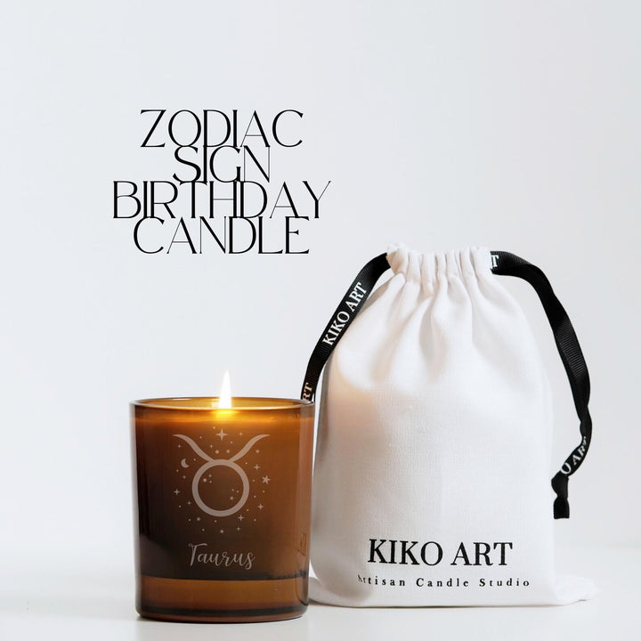 Zodiac Taurus Candle - Personalised Candle Gift