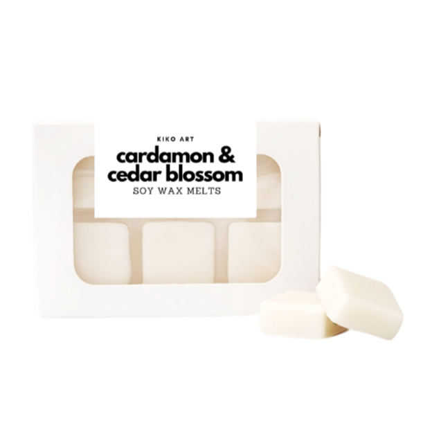 Wax melts 6/12 cubes CARDAMON & CEDAR BLOSSOM