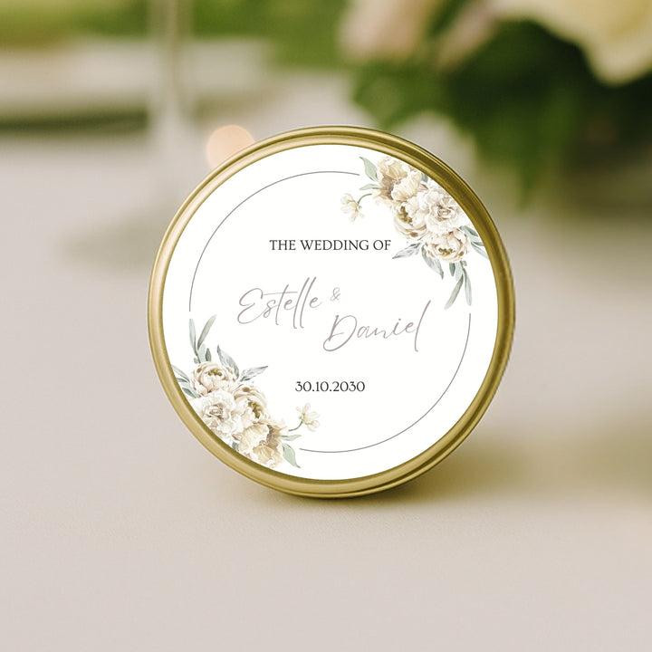 wedding-candle-closeup-vintage bloom-label