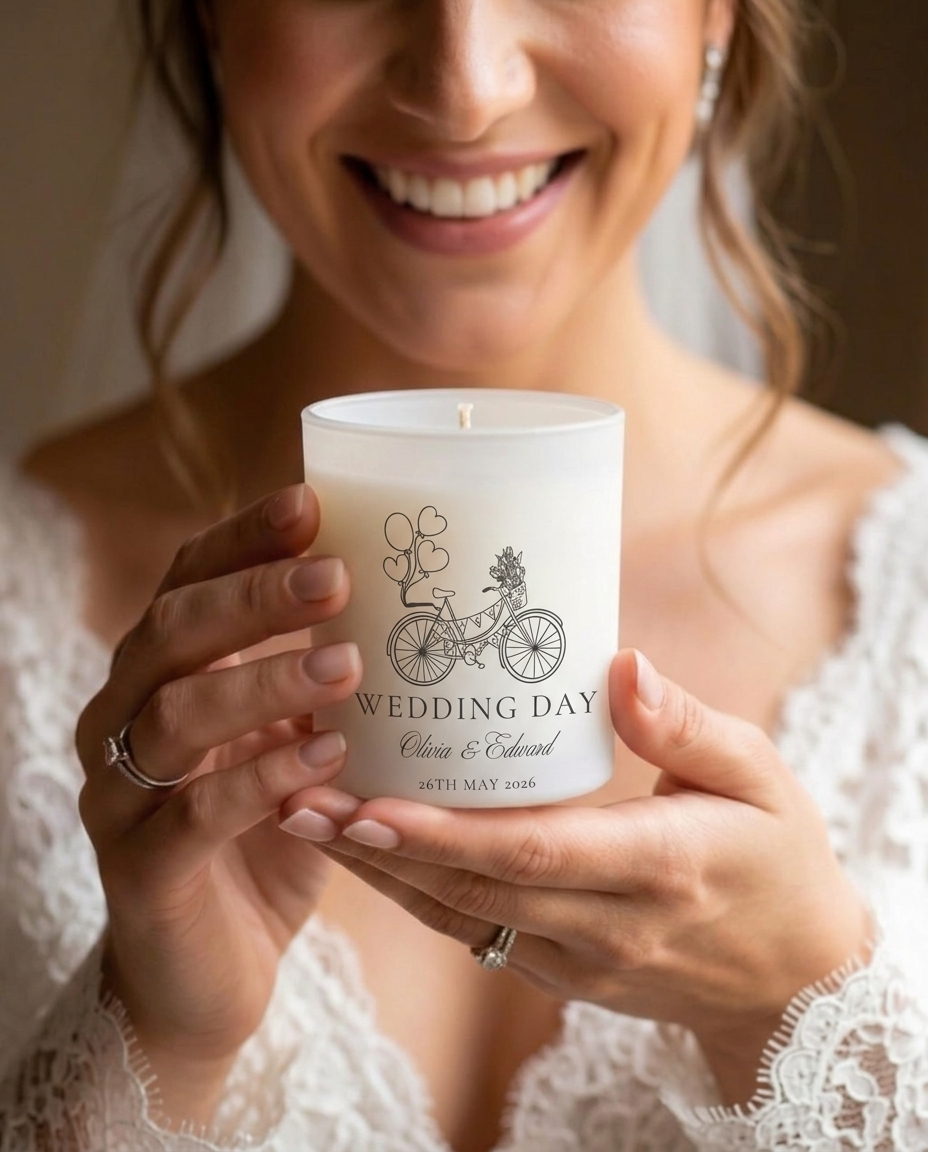 Wedding candle for couples