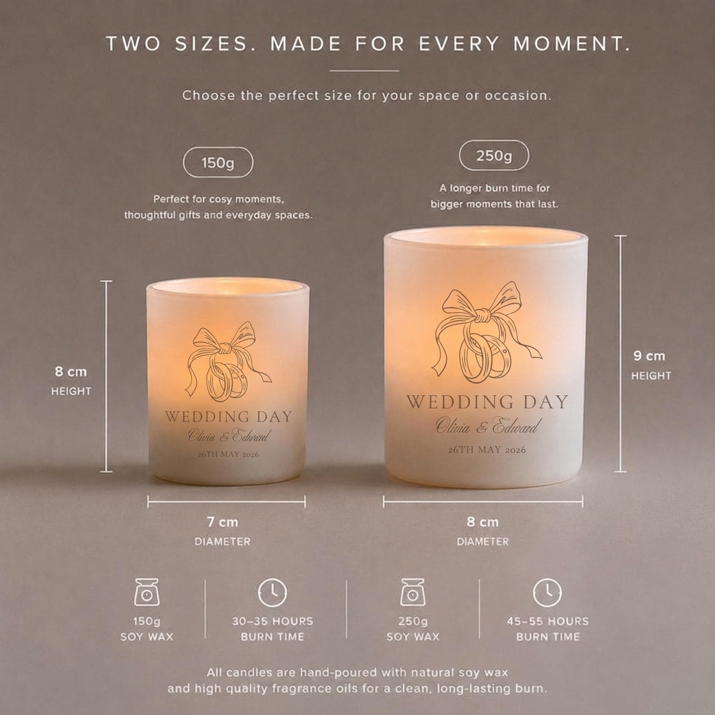 Two sizes comparison