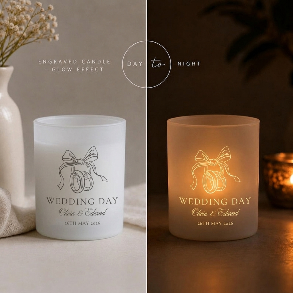 Candle glow day-to-night effect