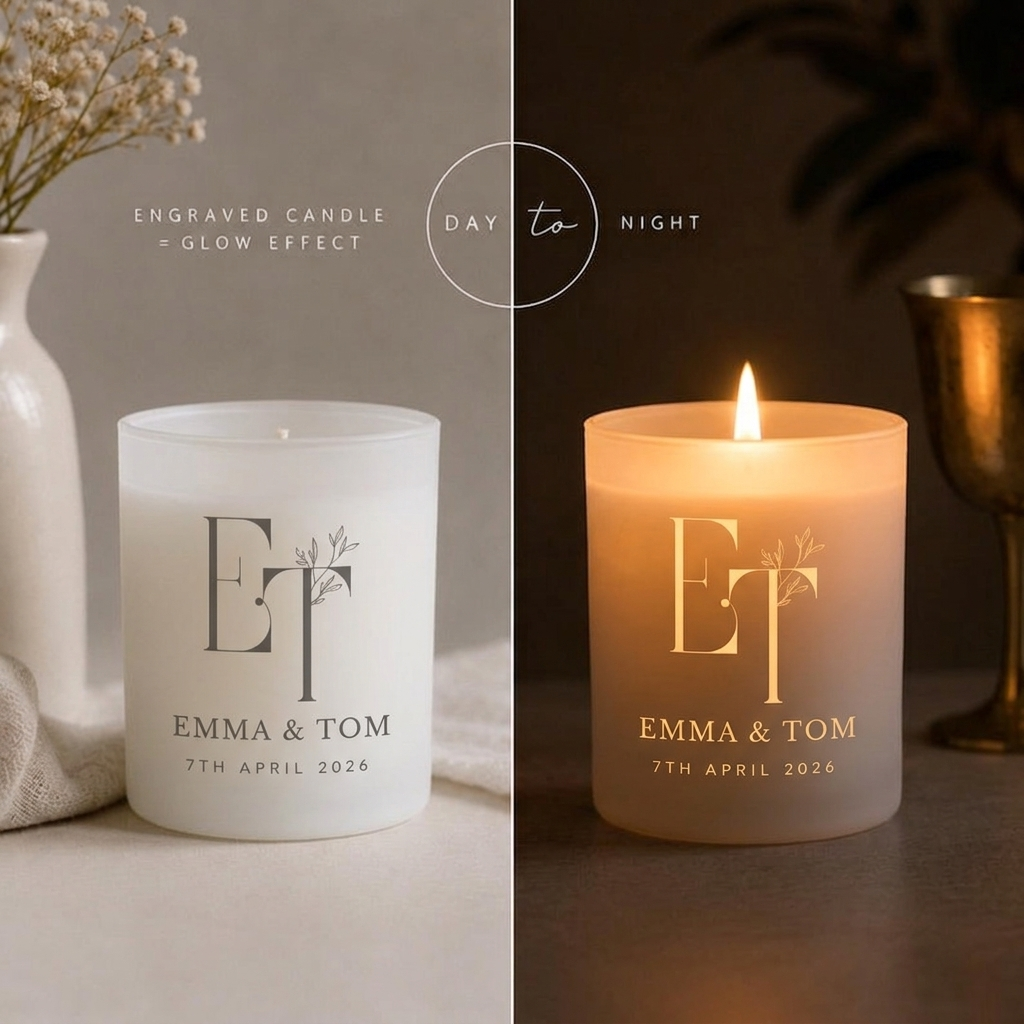 Candle glow day-to-night effect