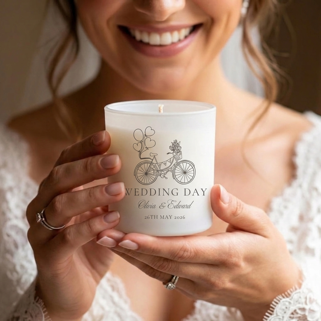Wedding candle for couples