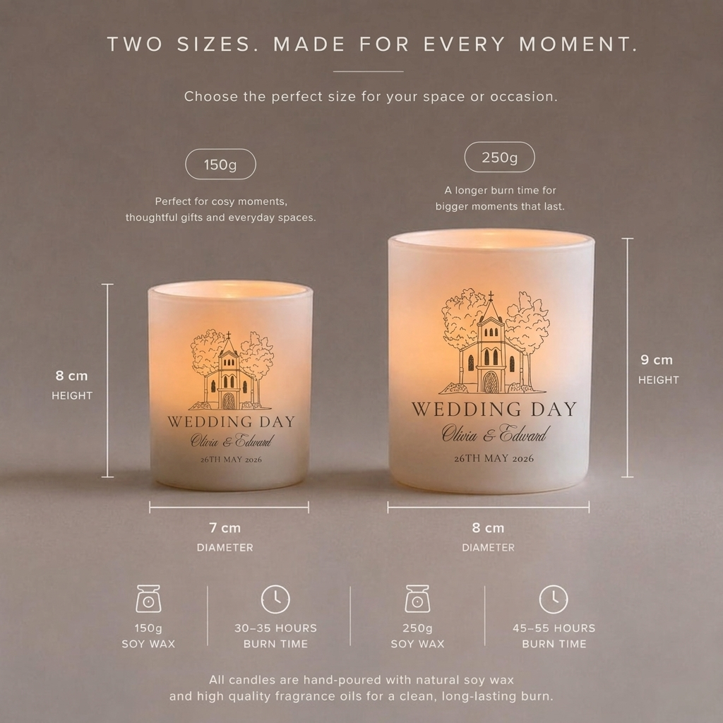 Two sizes comparison