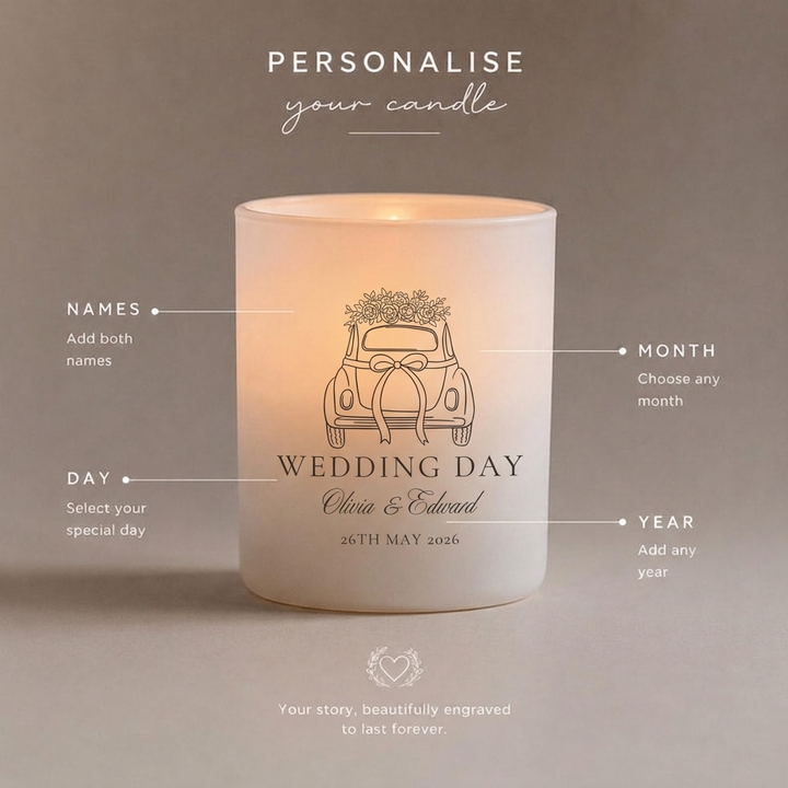 Personalise your candle explainer