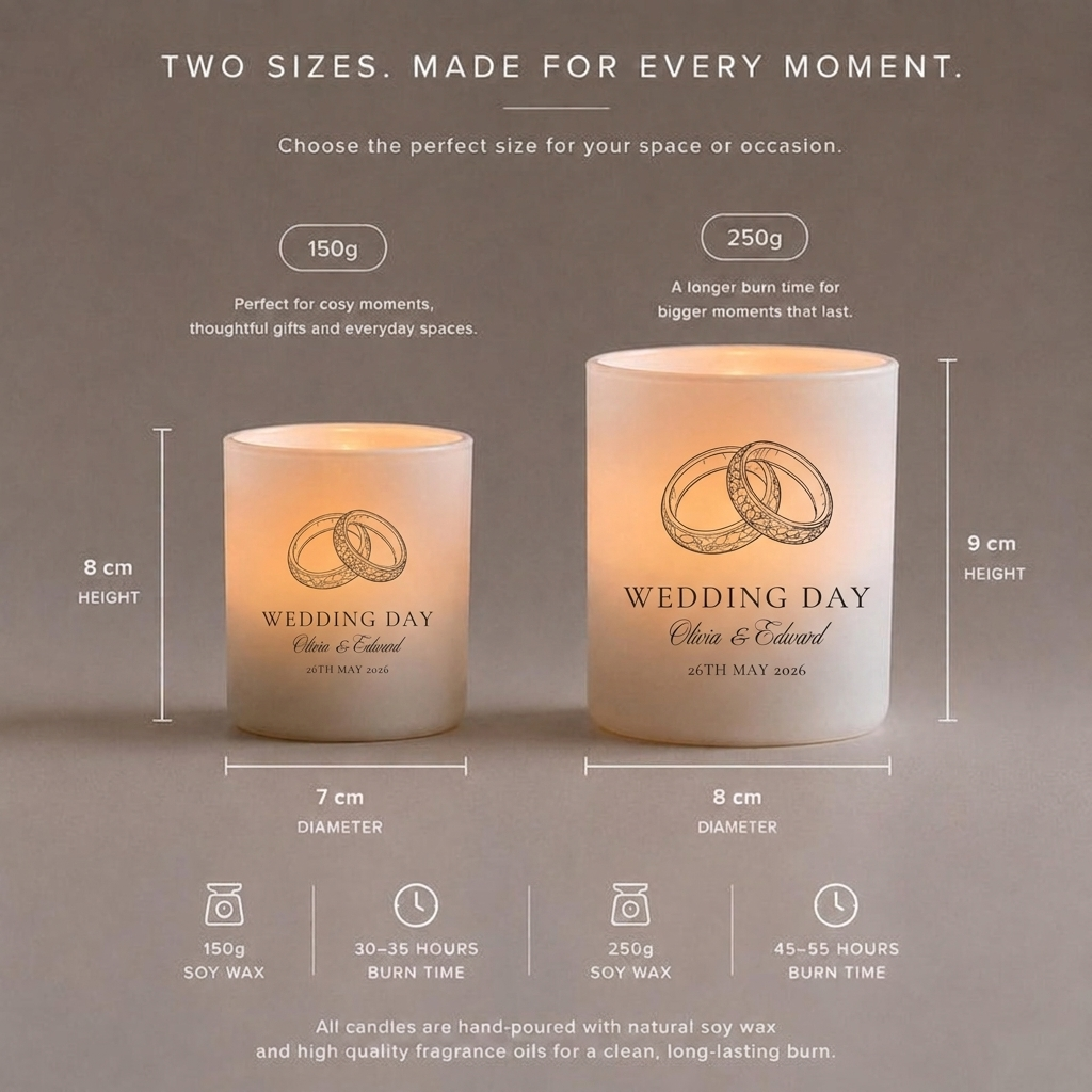Two sizes comparison